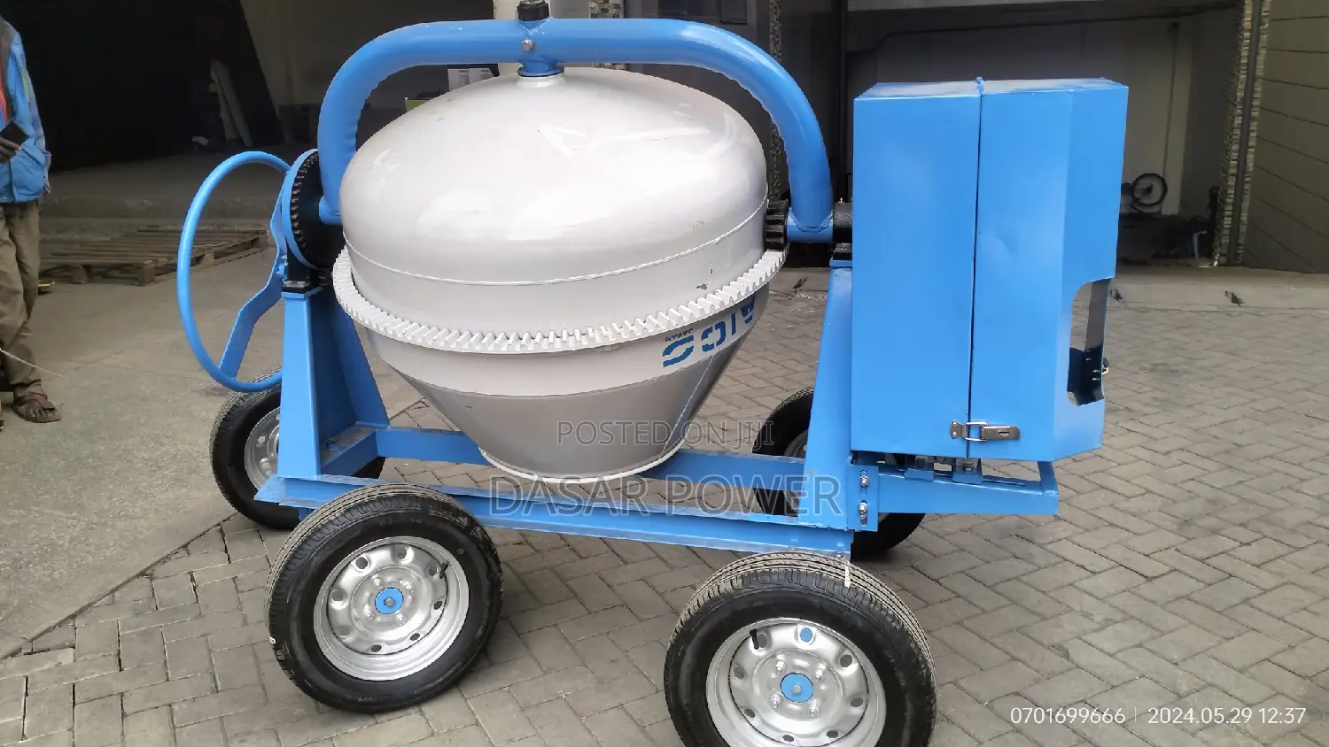 500l Aico Japan Heavy Duty Concrete Mixer.
