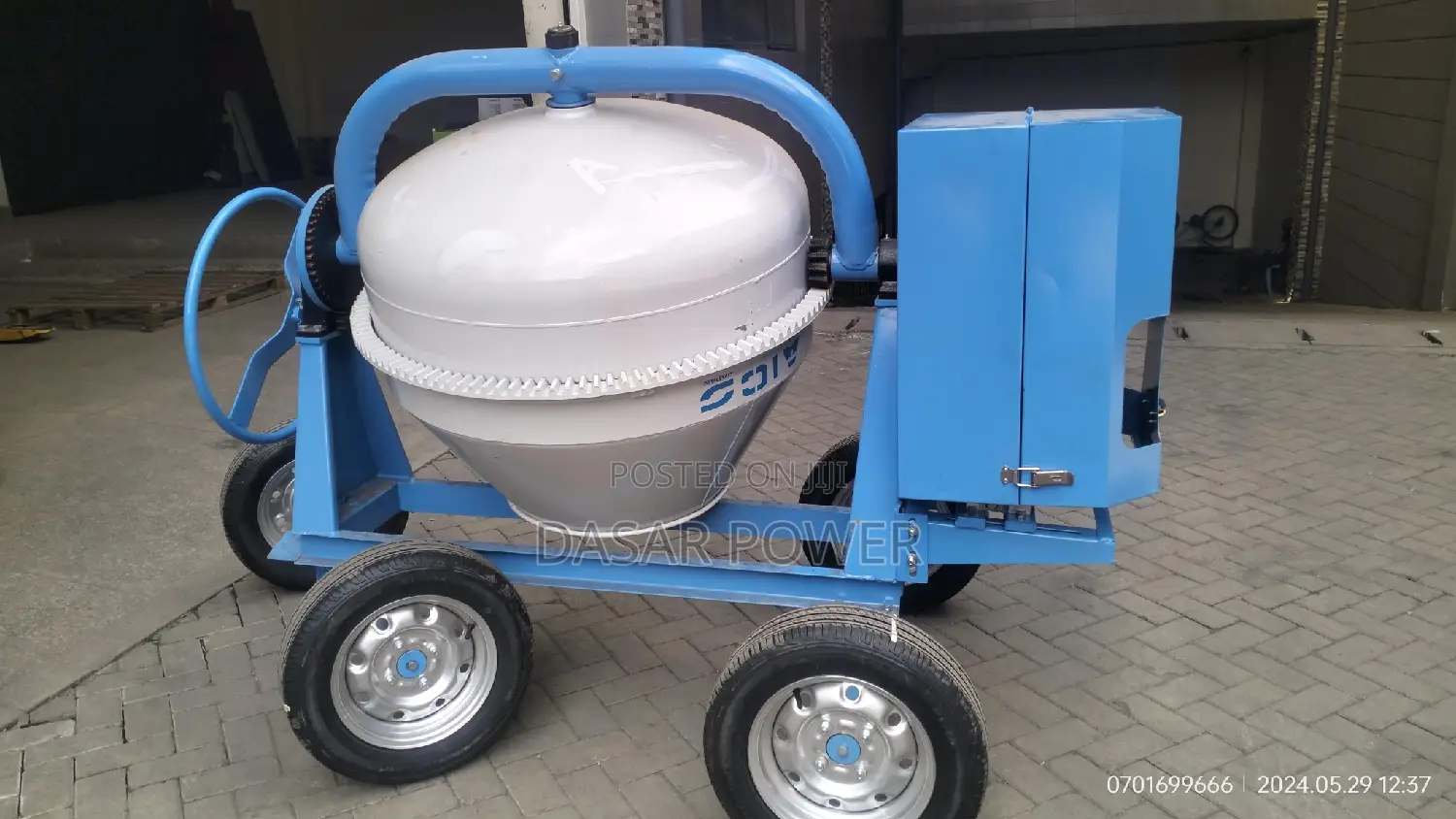 500l Aico Japan Heavy Duty Concrete Mixer.