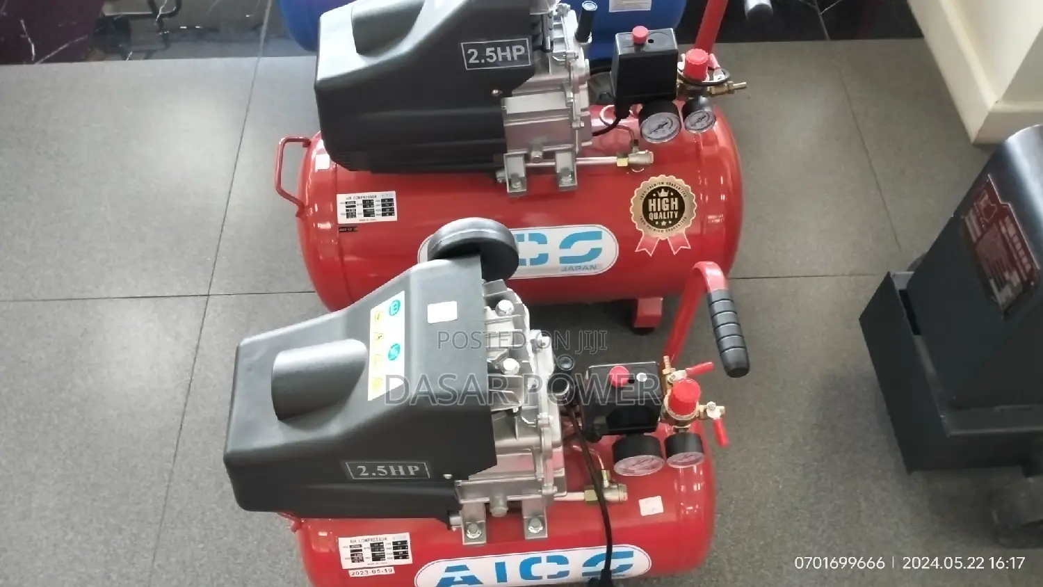 25l Direct Electric Air Compressor.