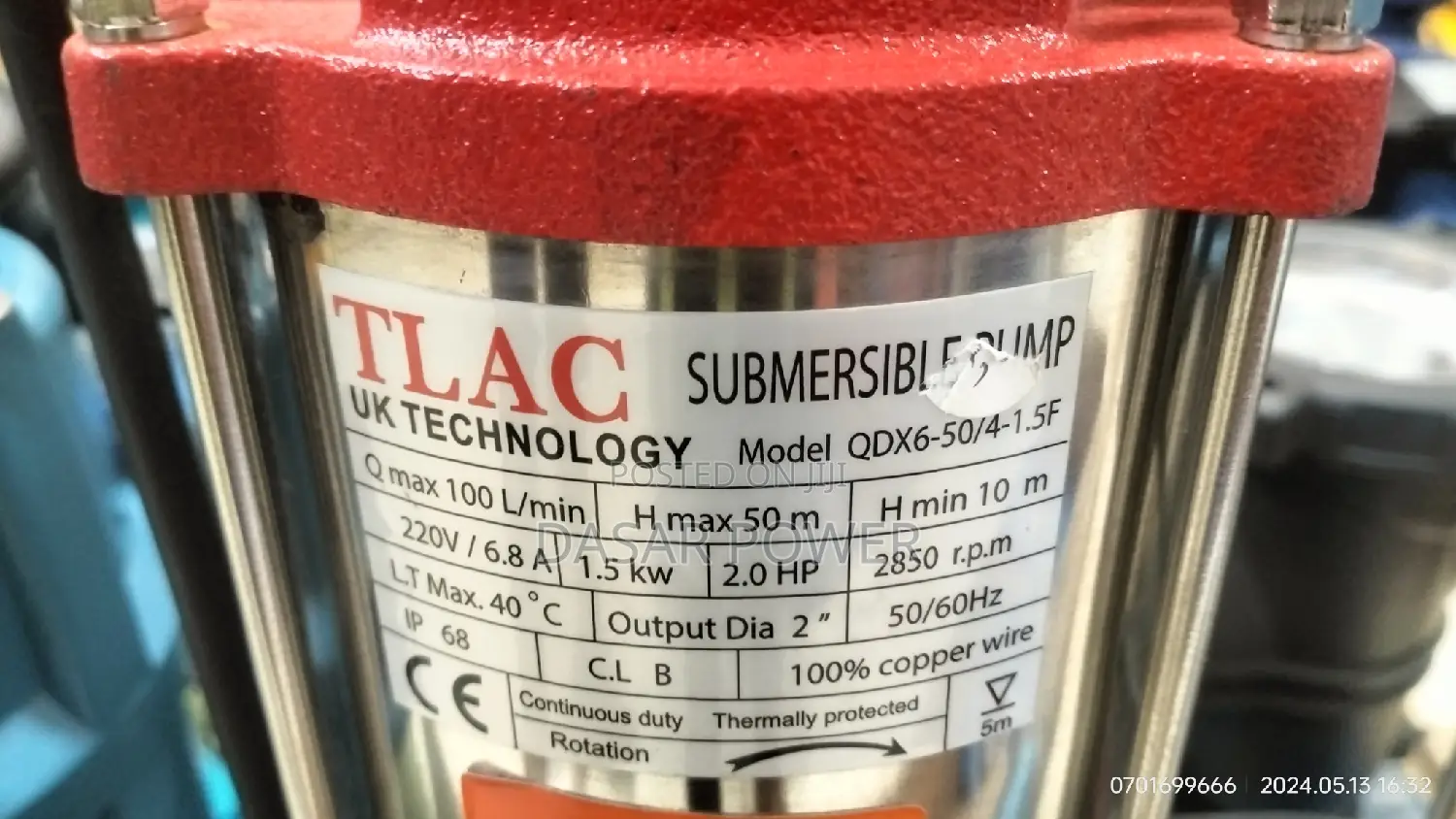 TLAC UK Submersible Ac Pump