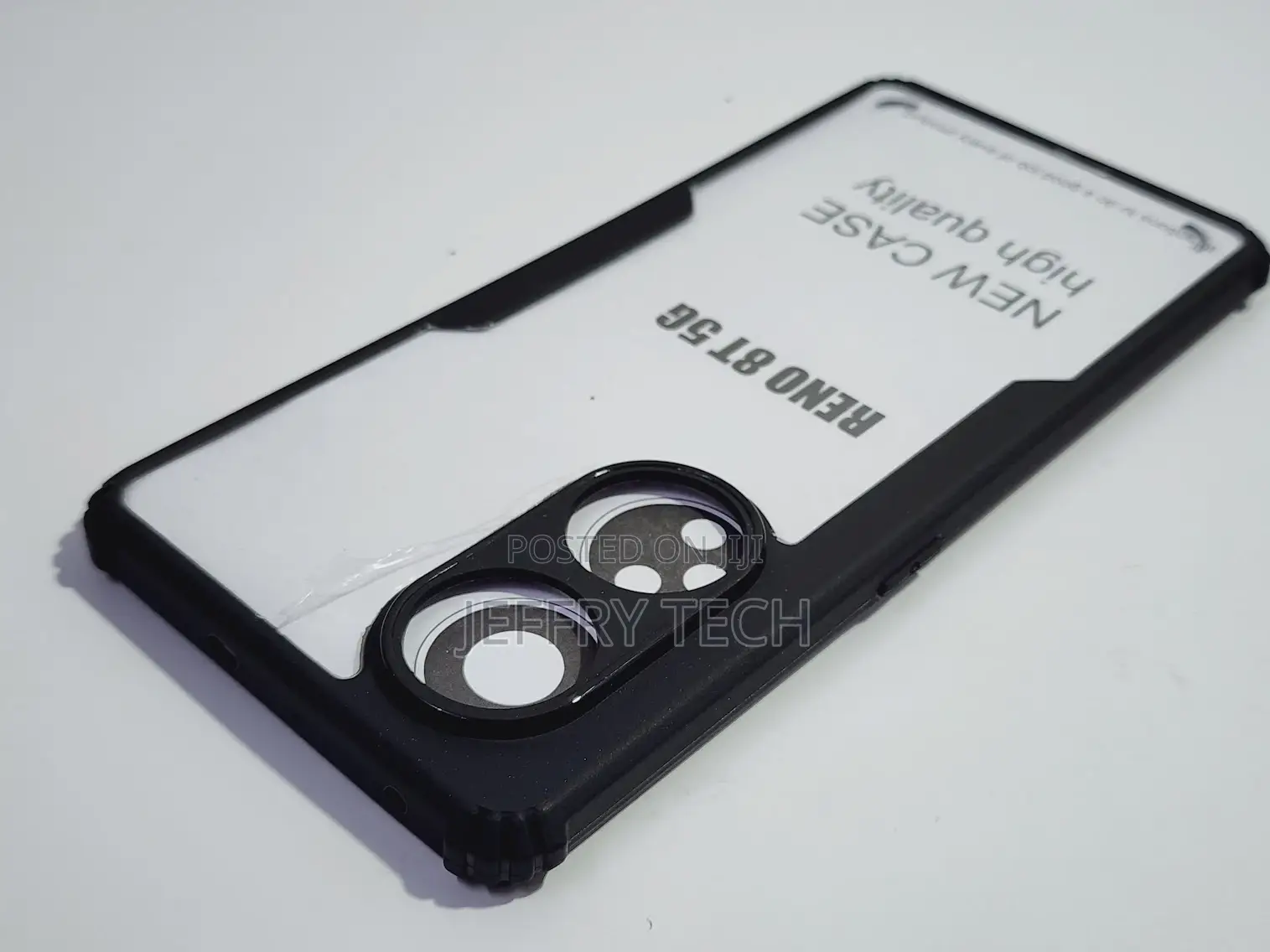 OPPO Reno 8T Transparent Eagle Back Cover