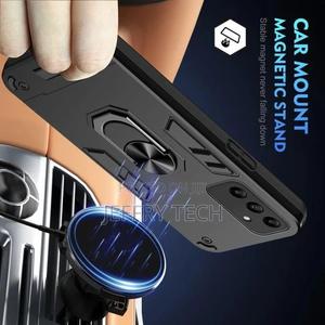 Ring Holder Phone Case for Samsung Galaxy A05s Black - thumbnail 2