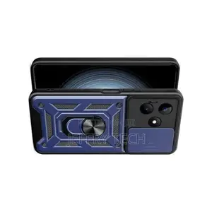 Realme C53 Case, Rugged Protection Case With Slide Camera Co