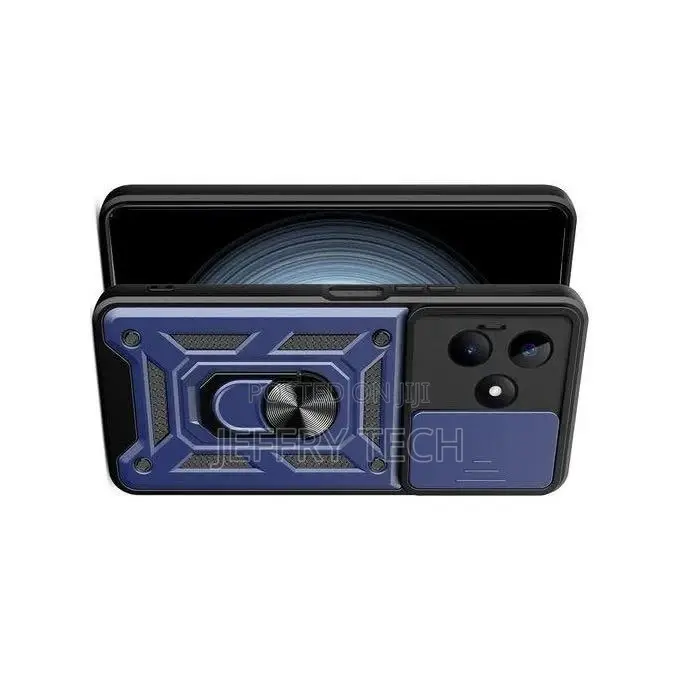 Realme C53 Case, Rugged Protection Case With Slide Camera Co