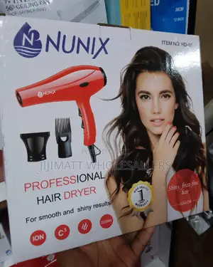 Blow Dry Nunix Hair Dryer Professional Hair Dryer Available