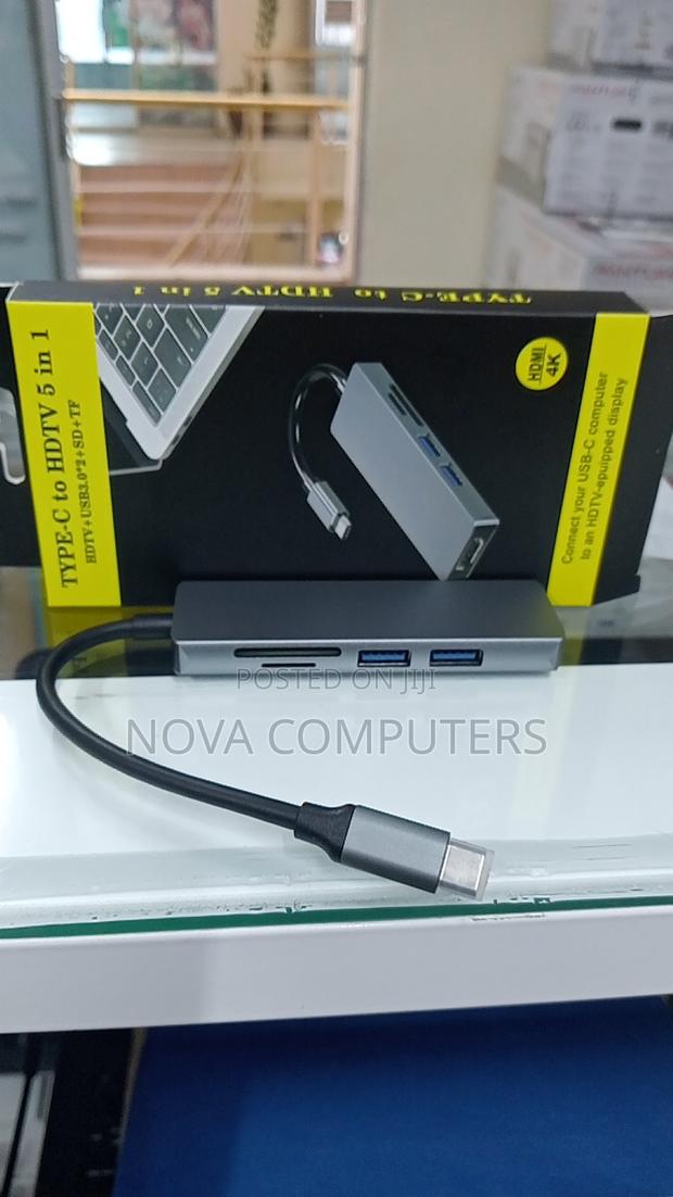 Type C to Hdmi 5-in-1 Docking Station(Hdmi+Usb+Sd+Tf) - main view