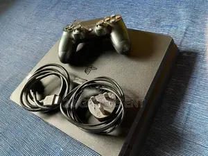 Play Station 4 Slim, Home Used, Slightly