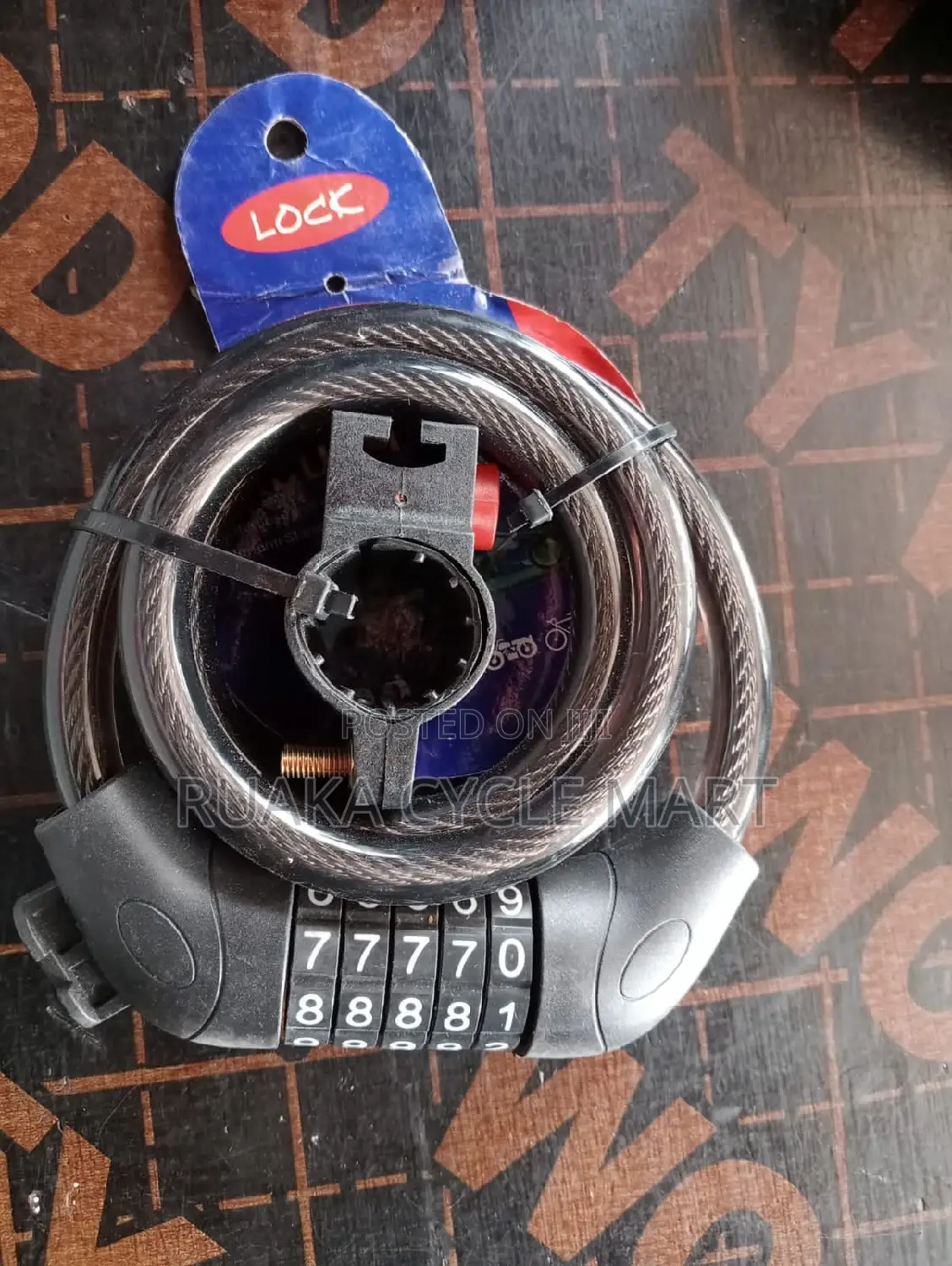 Bicycle Password Lock