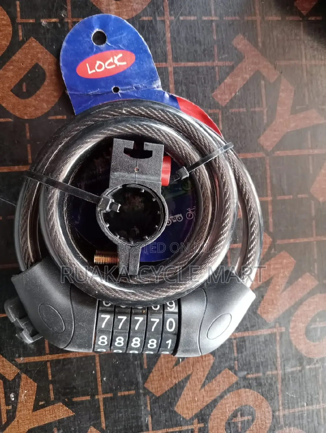 Bicycle Password Lock