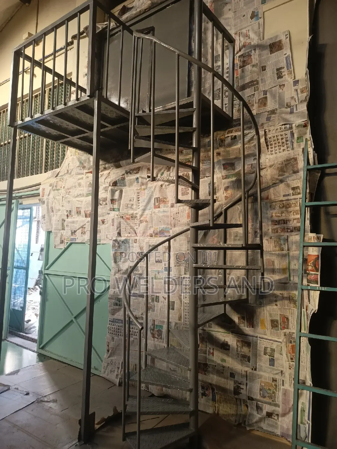 Spiral Access Ladder