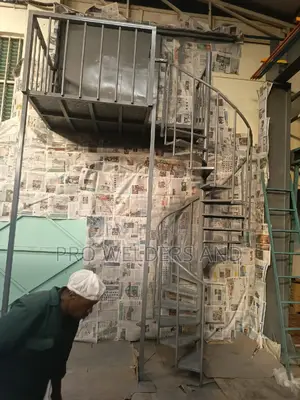 Spiral Access Ladder