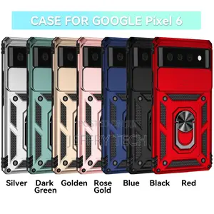 Google Pixel 6 Armor Phone Case Camera Lens Protection Metal