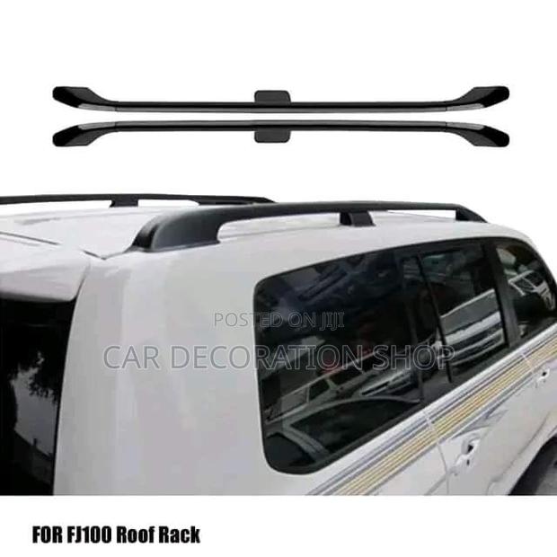 Prado Black Roof Rails