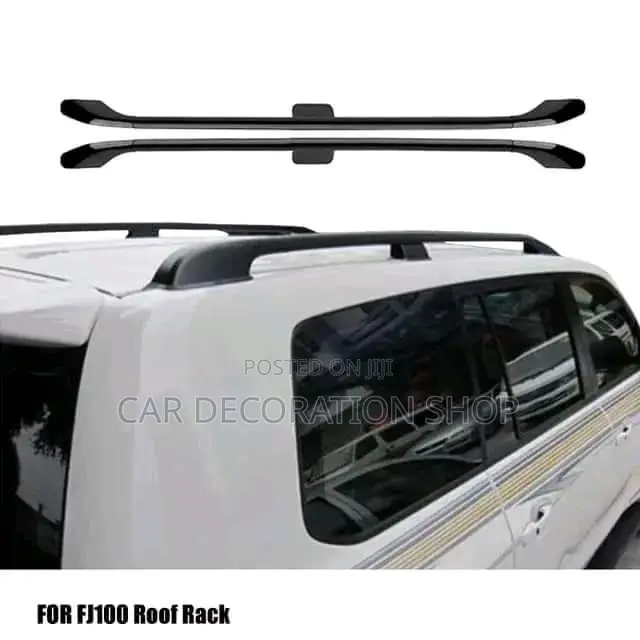 Prado Black Roof Rails