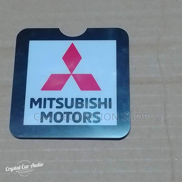 Mitsubishi Insurance Sticker Holder - main view