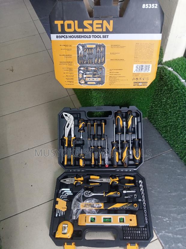 Tolsen Household Tool Set - 89 Pieces
