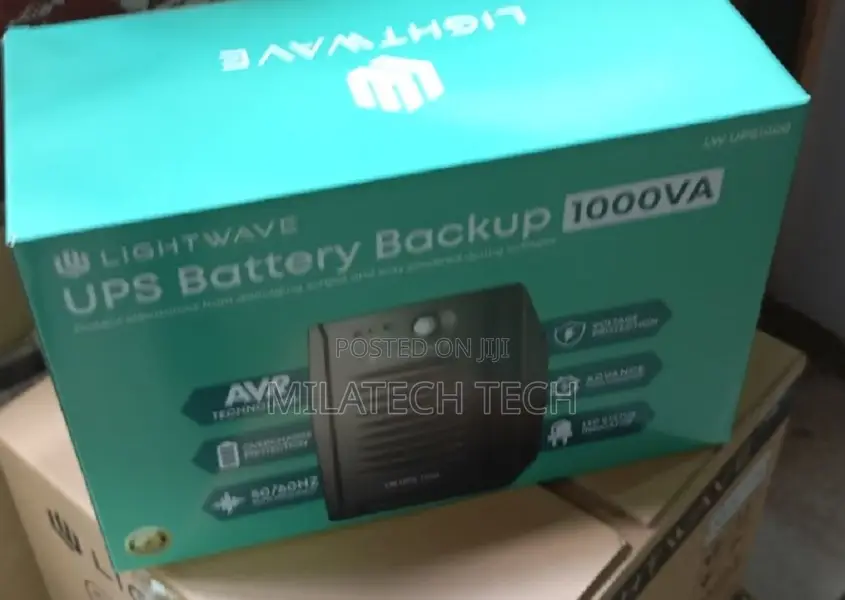 Lightwave UPS Battery Backup 1000VA,1KVA Lightwave UPS 600W