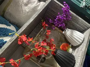Plastic Flower Vases Available