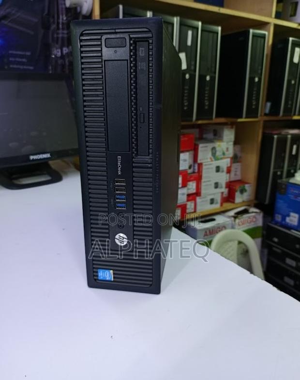 HP Prodesk 4th Gen CPU Intel Core I5 4GB Ram 500GB CPU - main view