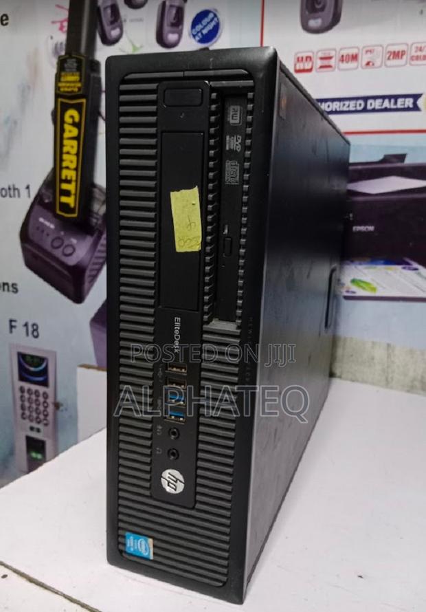 HP 4th Gen CPU Intel Core I5 4gb 500gb CPU Desktop - main view