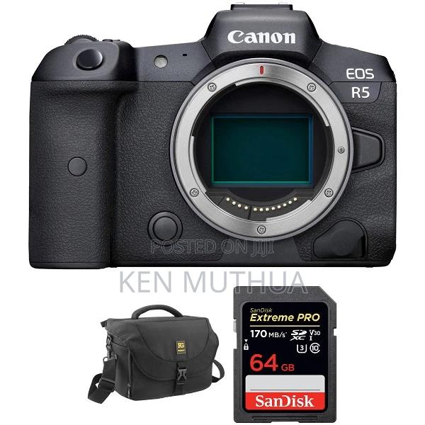 Canon Eos R5 Mirrorless Digital Camera (Body Only) - main view
