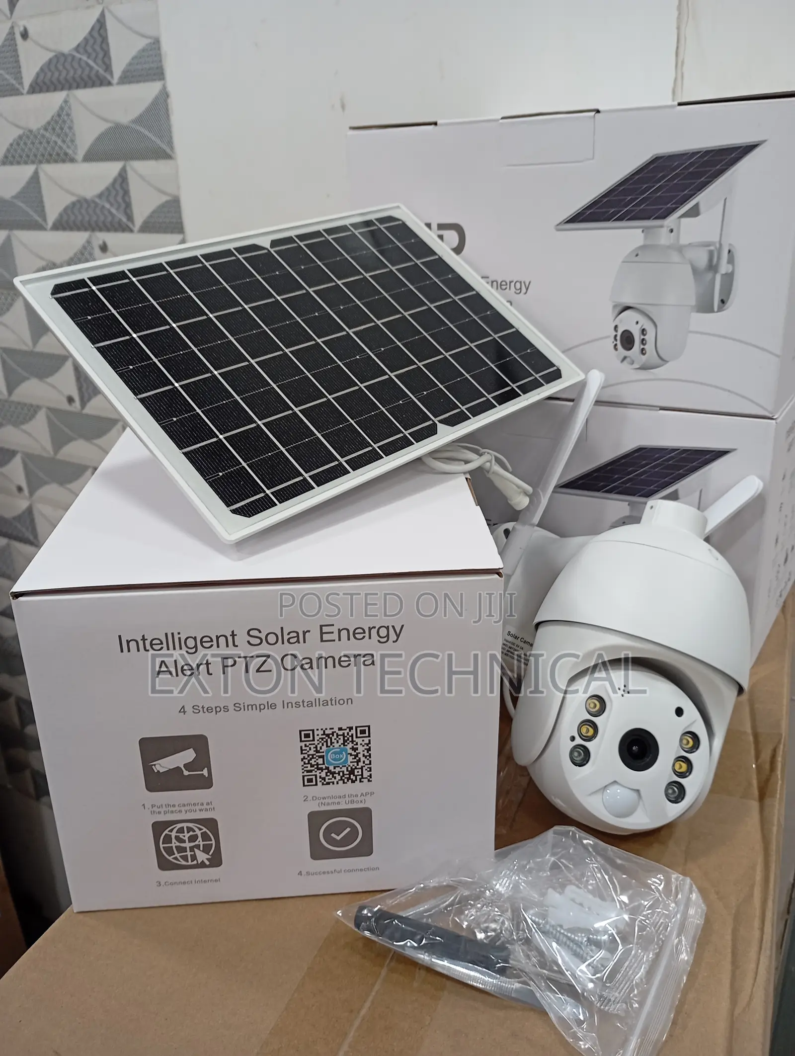 Outdoor 4G Motion Solar Camera Full HD