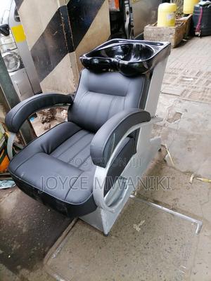 Sink Chair, Black Leather - thumbnail 2