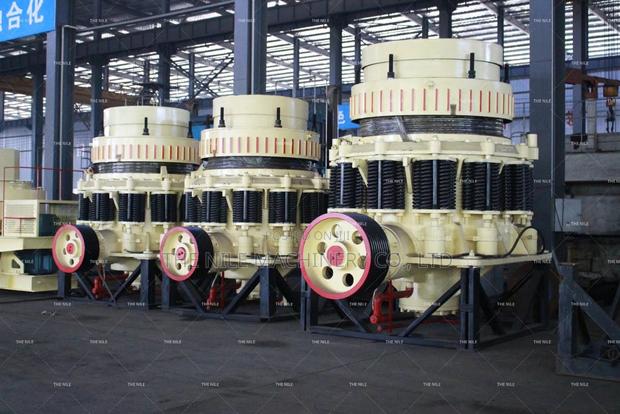 Aggregate Iron Ore Rock Stone Spring Symons Cone Crusher - main view