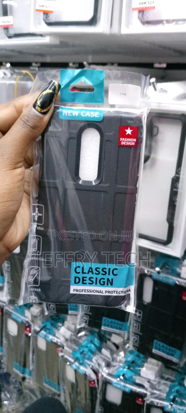 Oneplus 6 Case Shell, Rugged Shield,Carbon Fiber TPU LILOP - main view