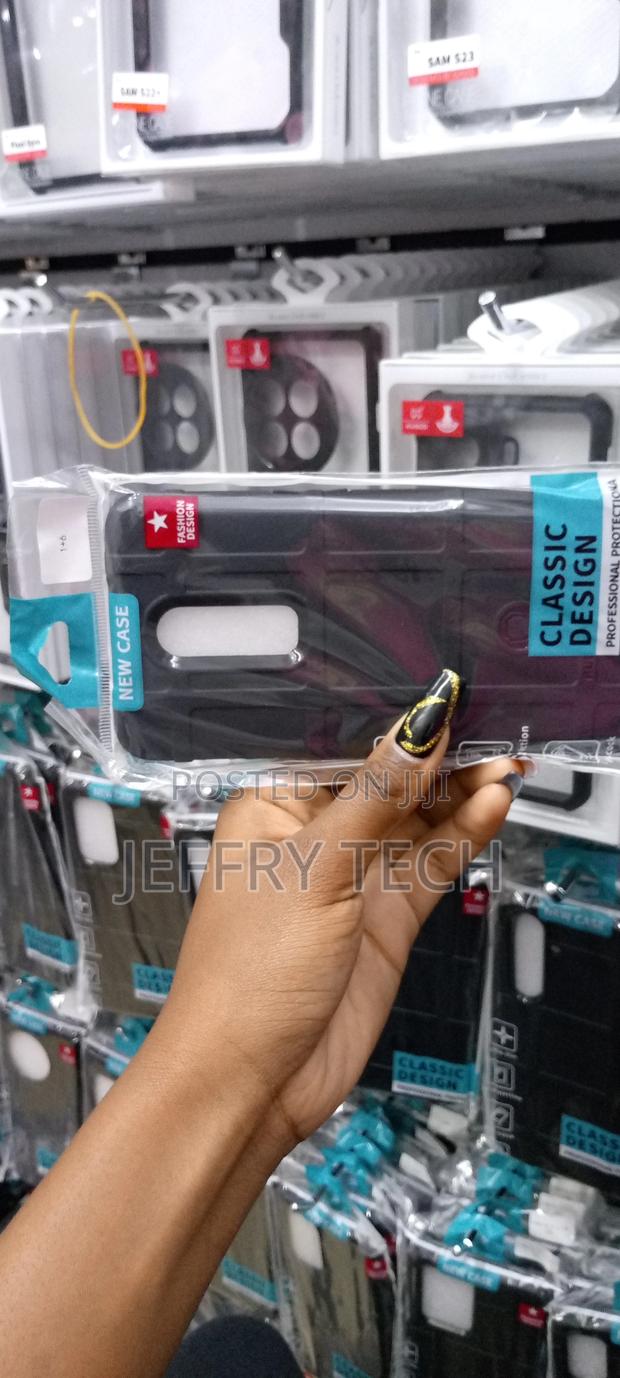 Oneplus 6 Case Shell, Rugged Shield,Carbon Fiber TPU LILOP - thumbnail 2