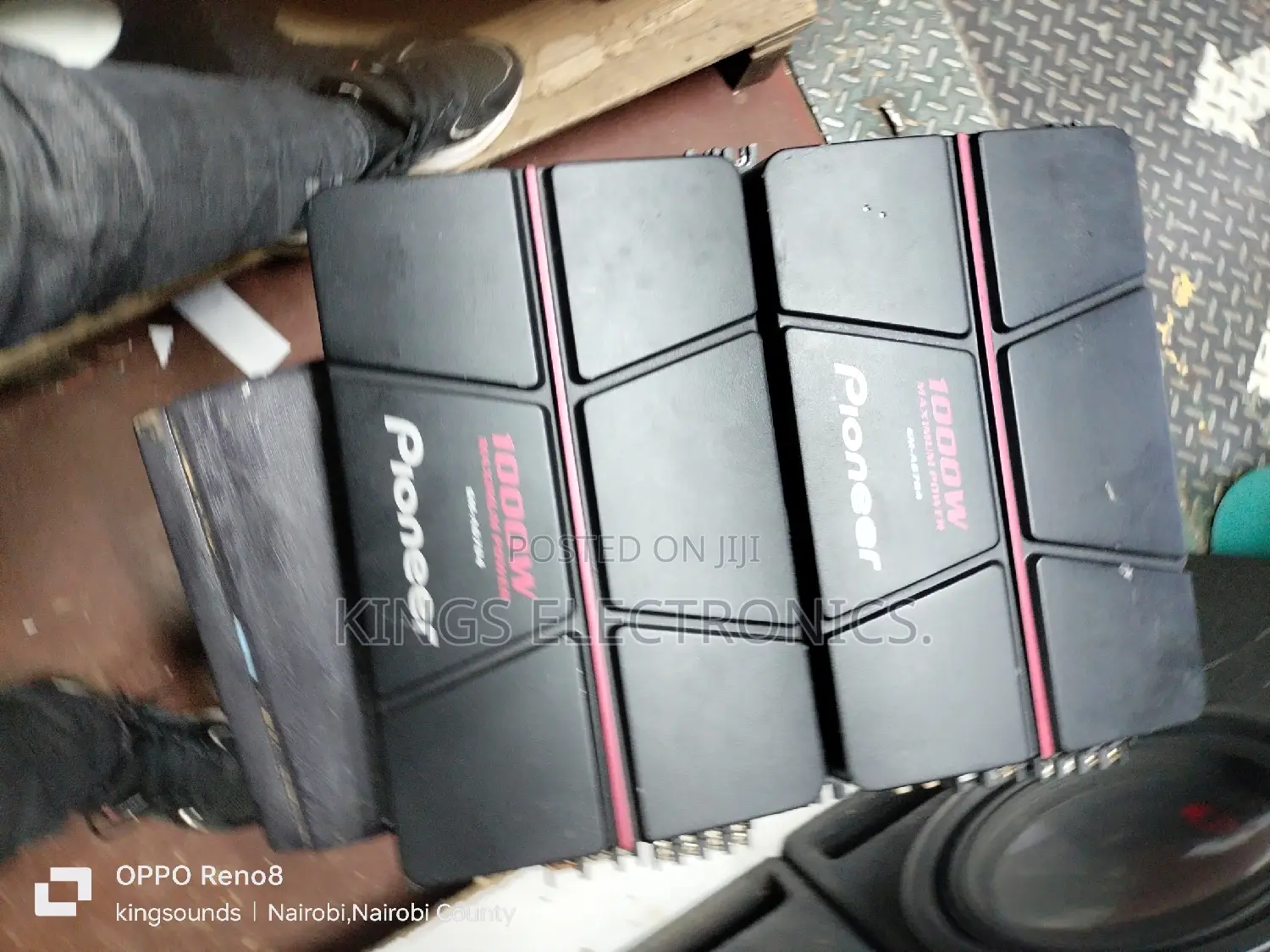 Pioneer 1000watts Amplifiers