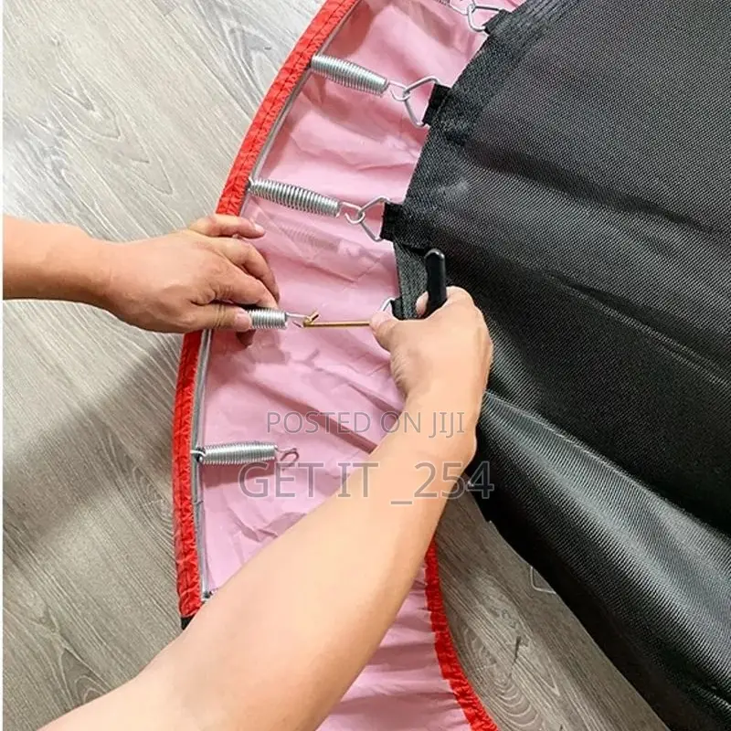 *140 Cm Trampoline With Safety for Indoor and Outdoor