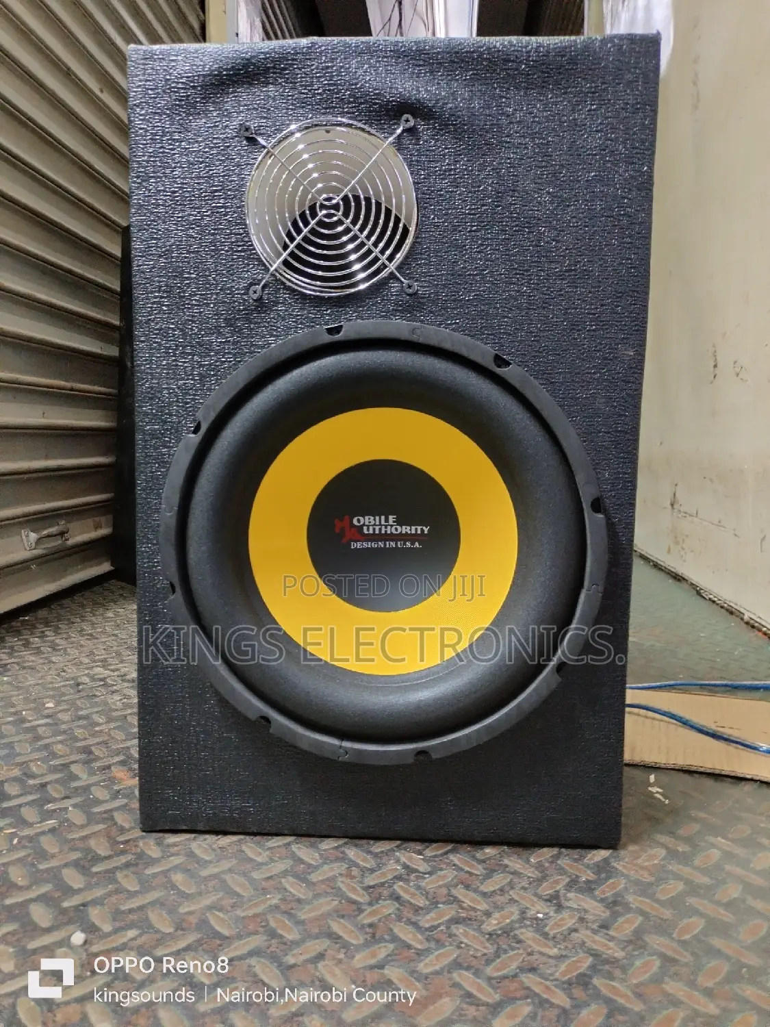 Mobile Authority Speaker 12inches 1000watts Bass Speaker