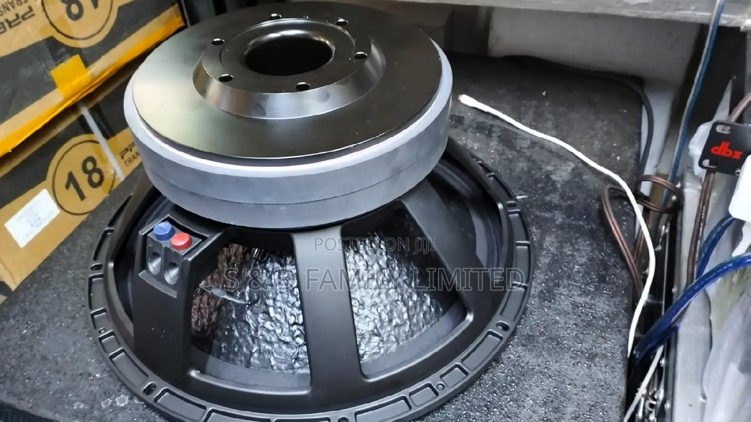 PD Double Magnet Bass Speaker