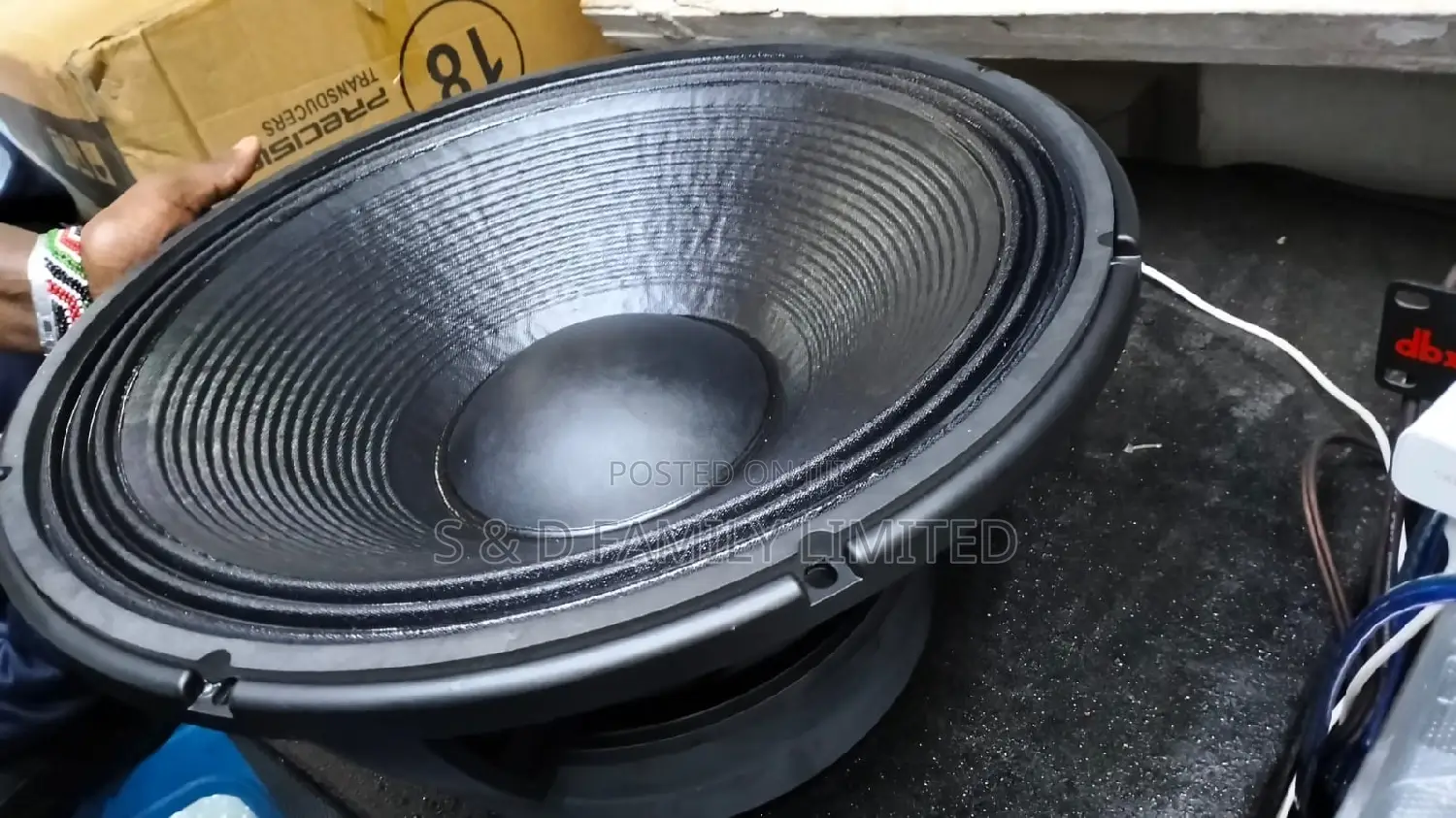 PD Double Magnet Bass Speaker