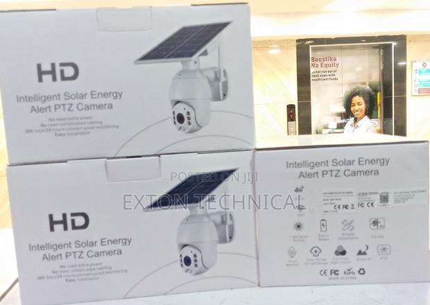 4G HD Intelligent Solar Energy Alert PTZ Camera