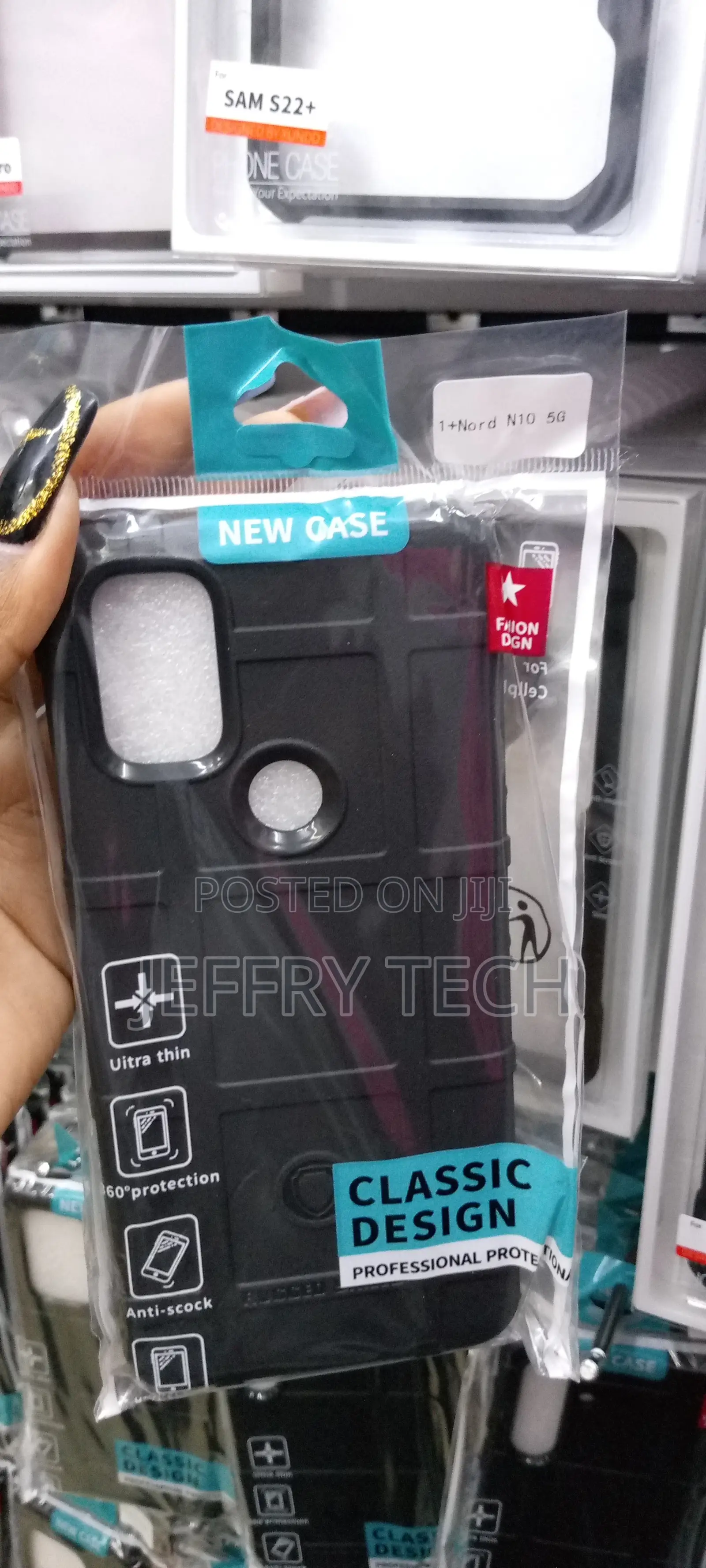 MASOLOP Oneplus Nord N10 Rugged Shield Case