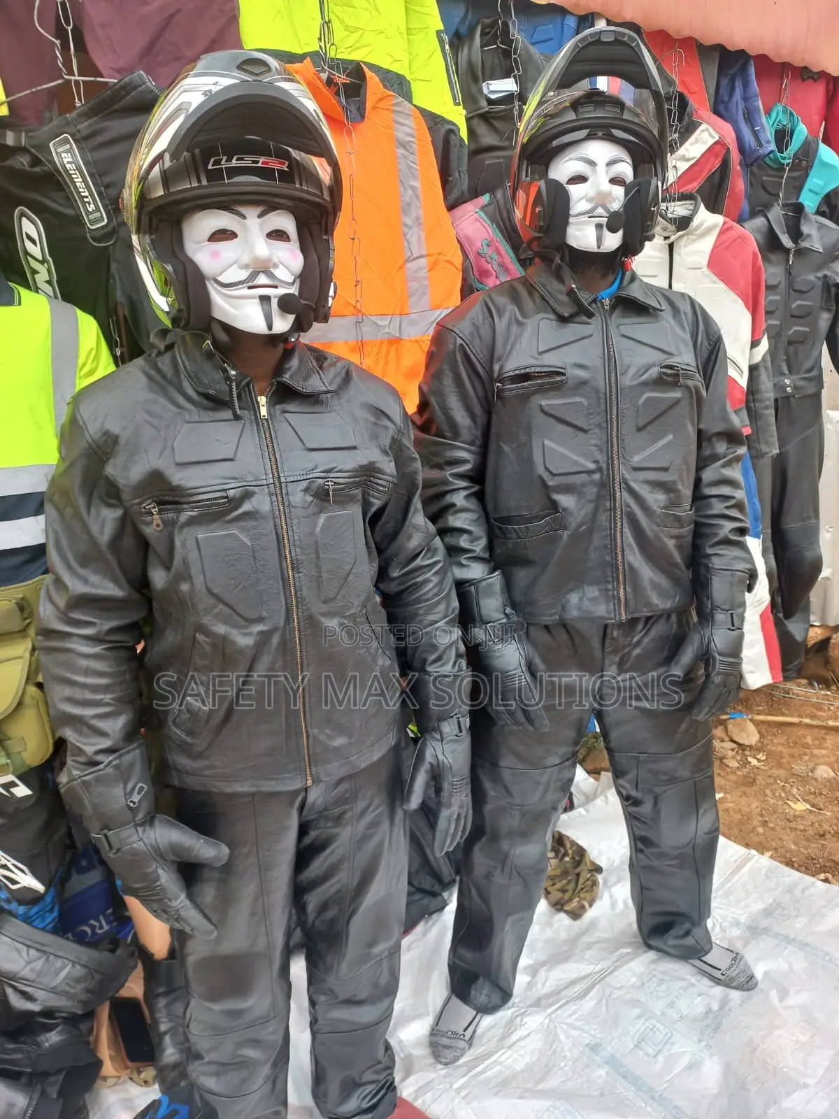 Padded Leather Ridding Suit