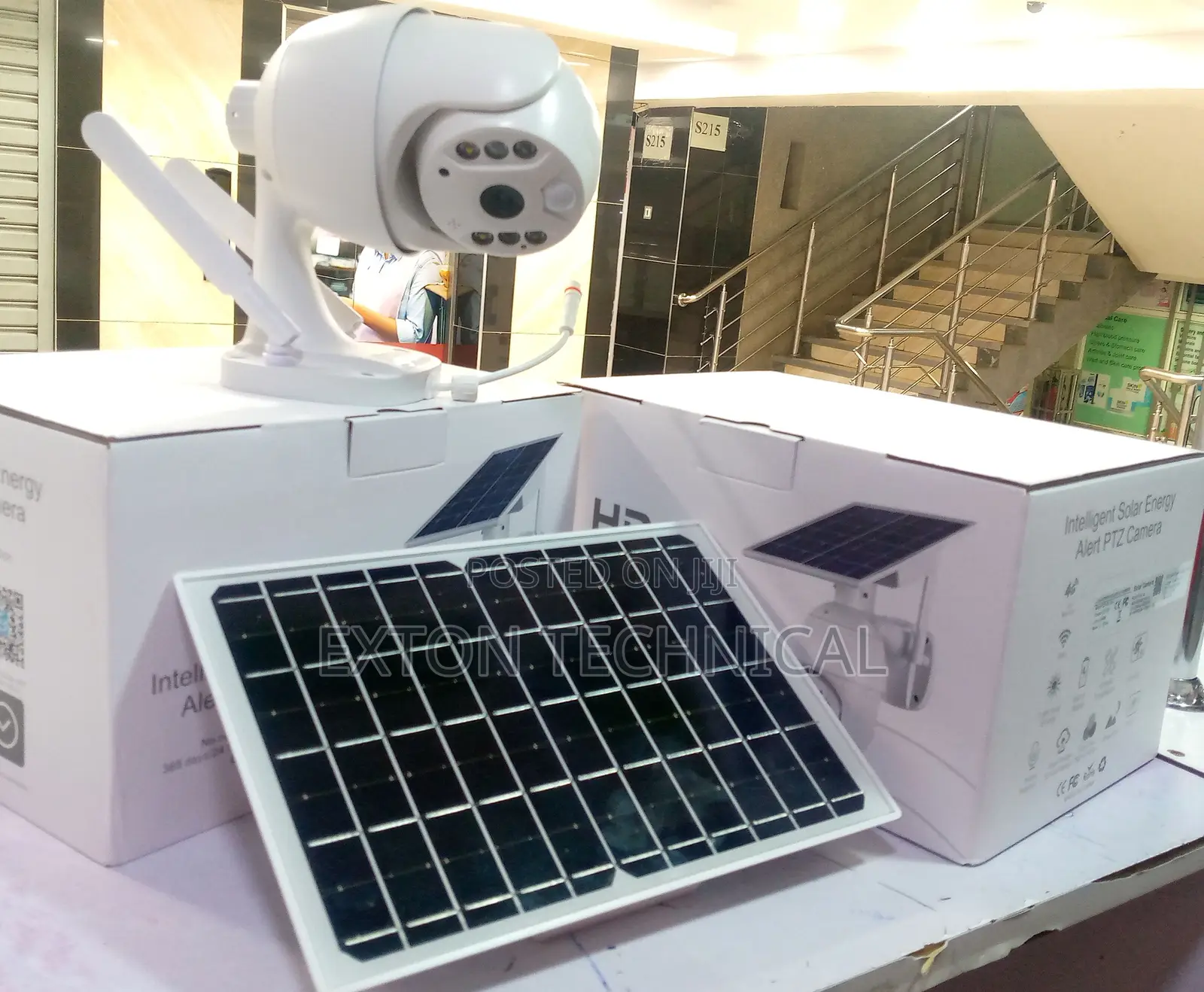 HD Intelligent Solar Energy Alert PTZ Camera