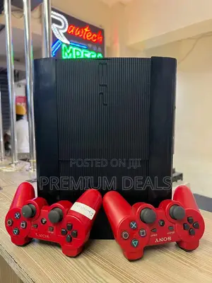 Ps3 Superslim With Ten Games Two Controllers.