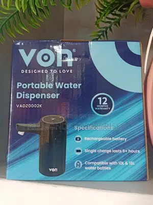 Rechargeable/Portable Water Dispenser.
