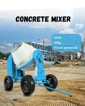 500ltr Concrete Mixer