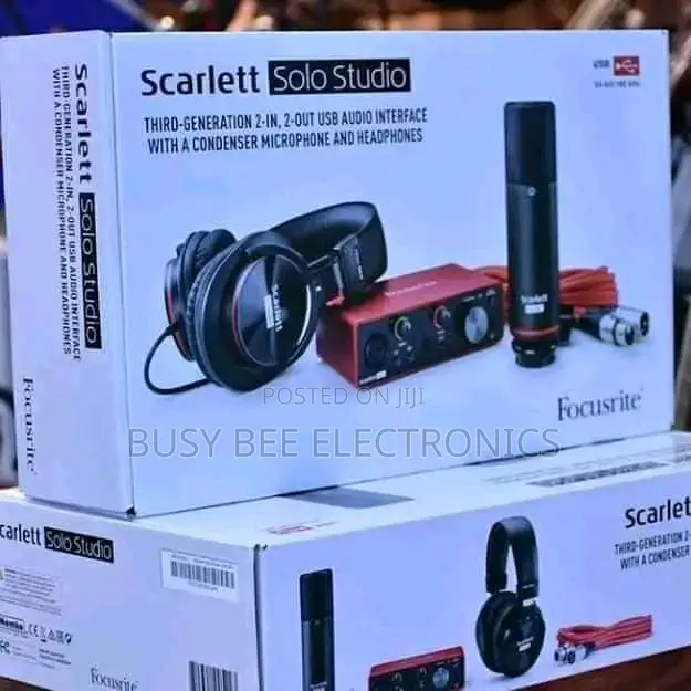 Scarlet Solo Studio Package