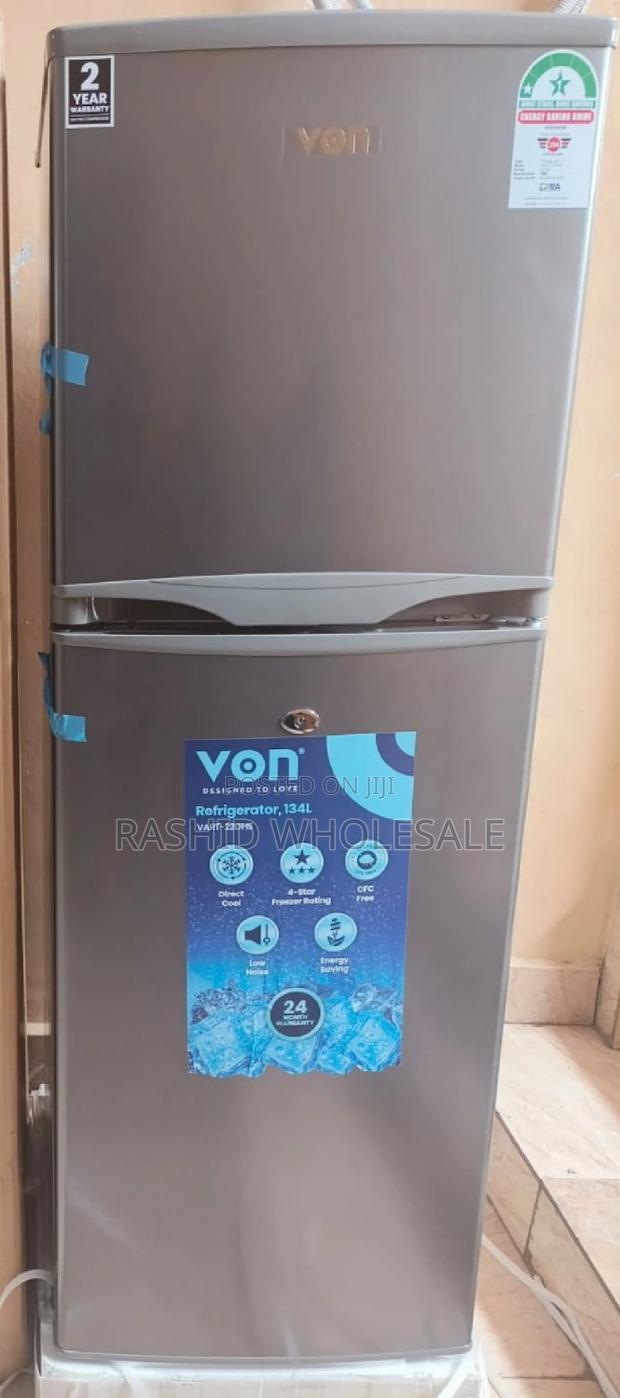 Refrigerator Von138litres Double Door Fridge