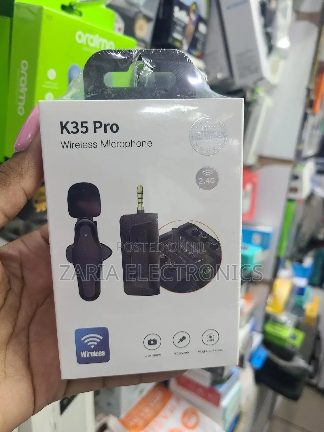  Pro Double Wireless Microphone for Jack