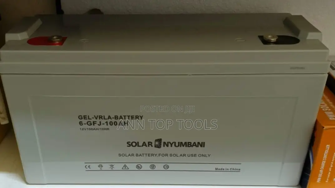 Solar Nyumbani 100ah 12V Deep Cycle Gel Battery