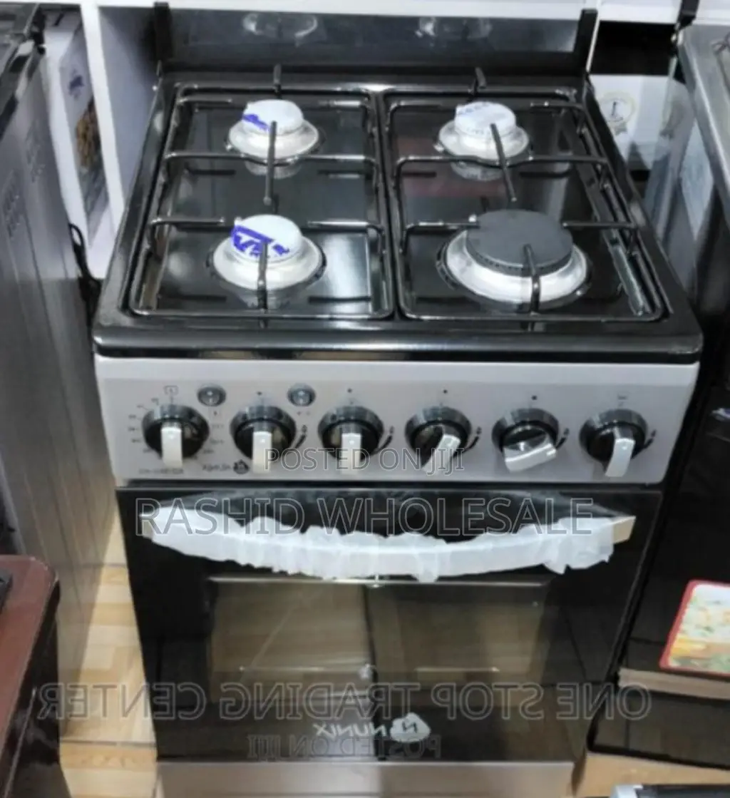 Nunix ,50*55 Full Gas Oven. Standing Cooker