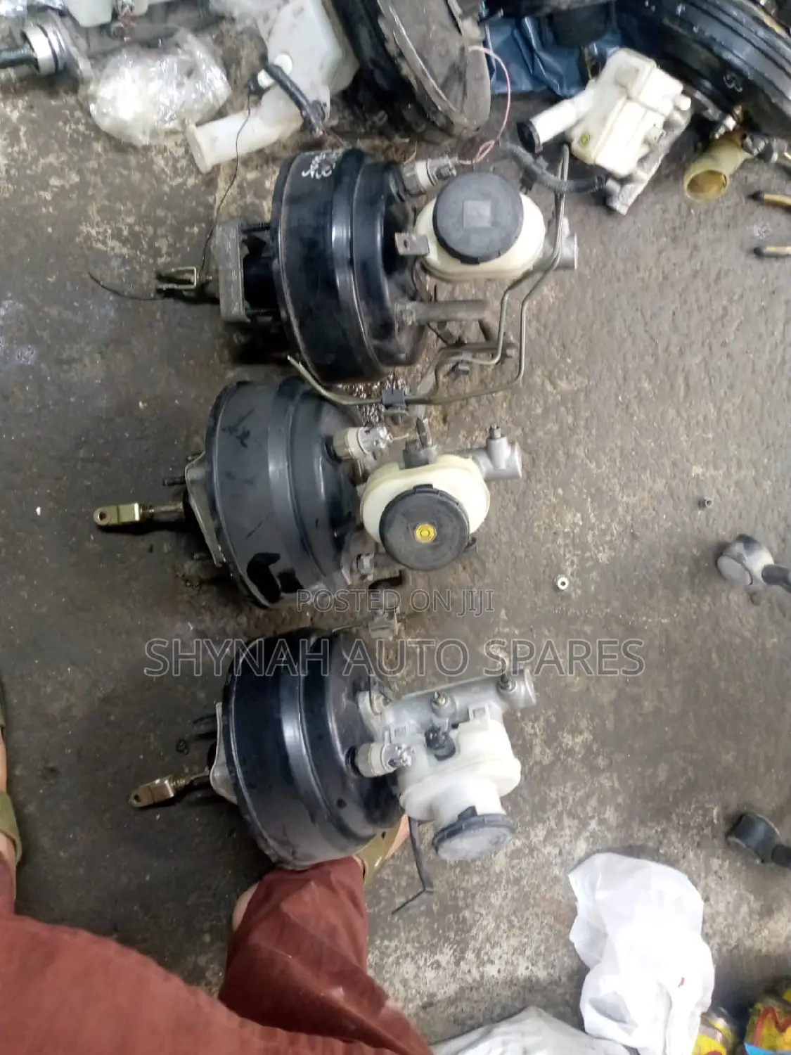 Isuzu Dmax Old Model Brake Master Cylinder and Booster