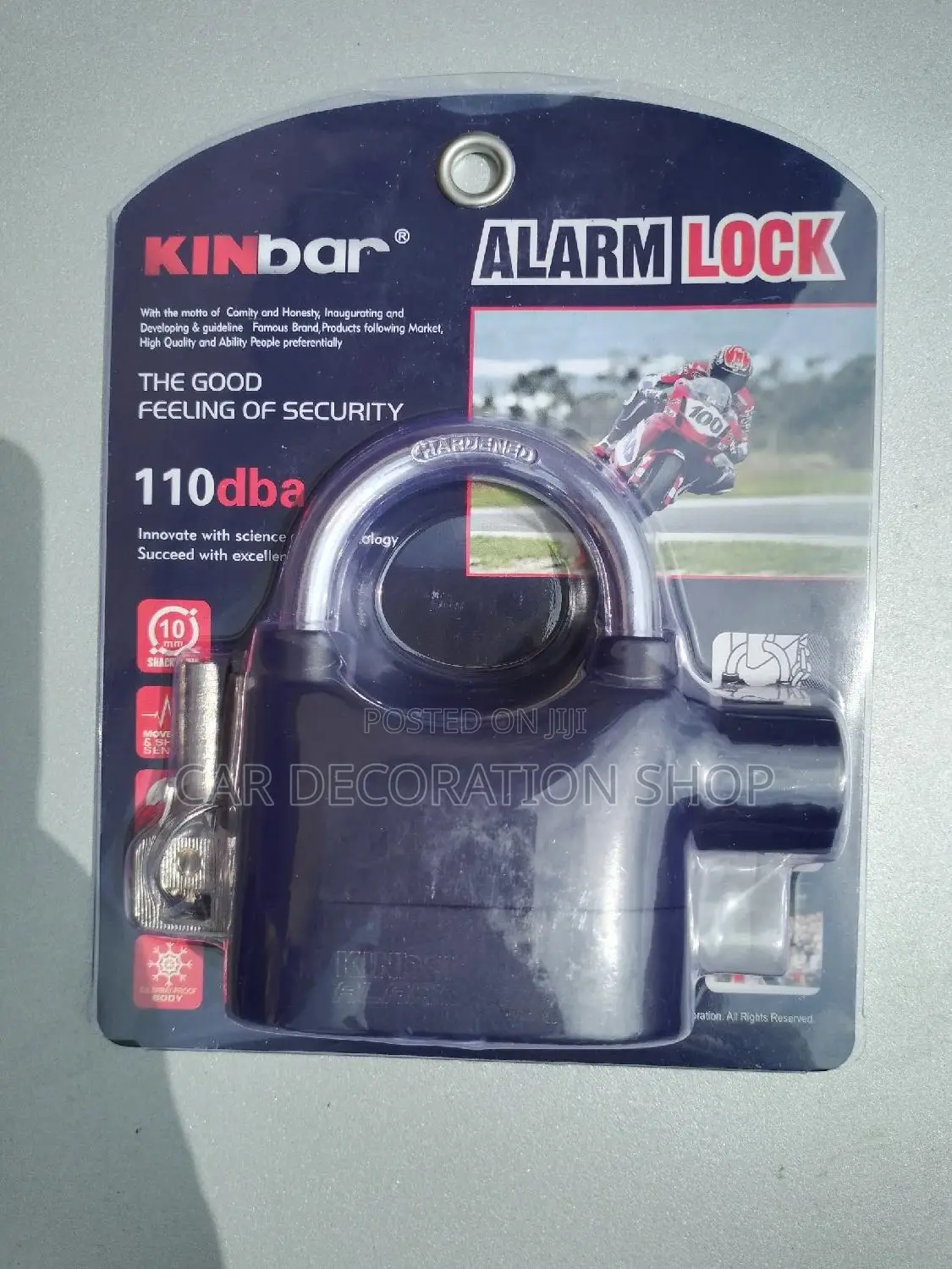 Kinbar Alarm Padlock
