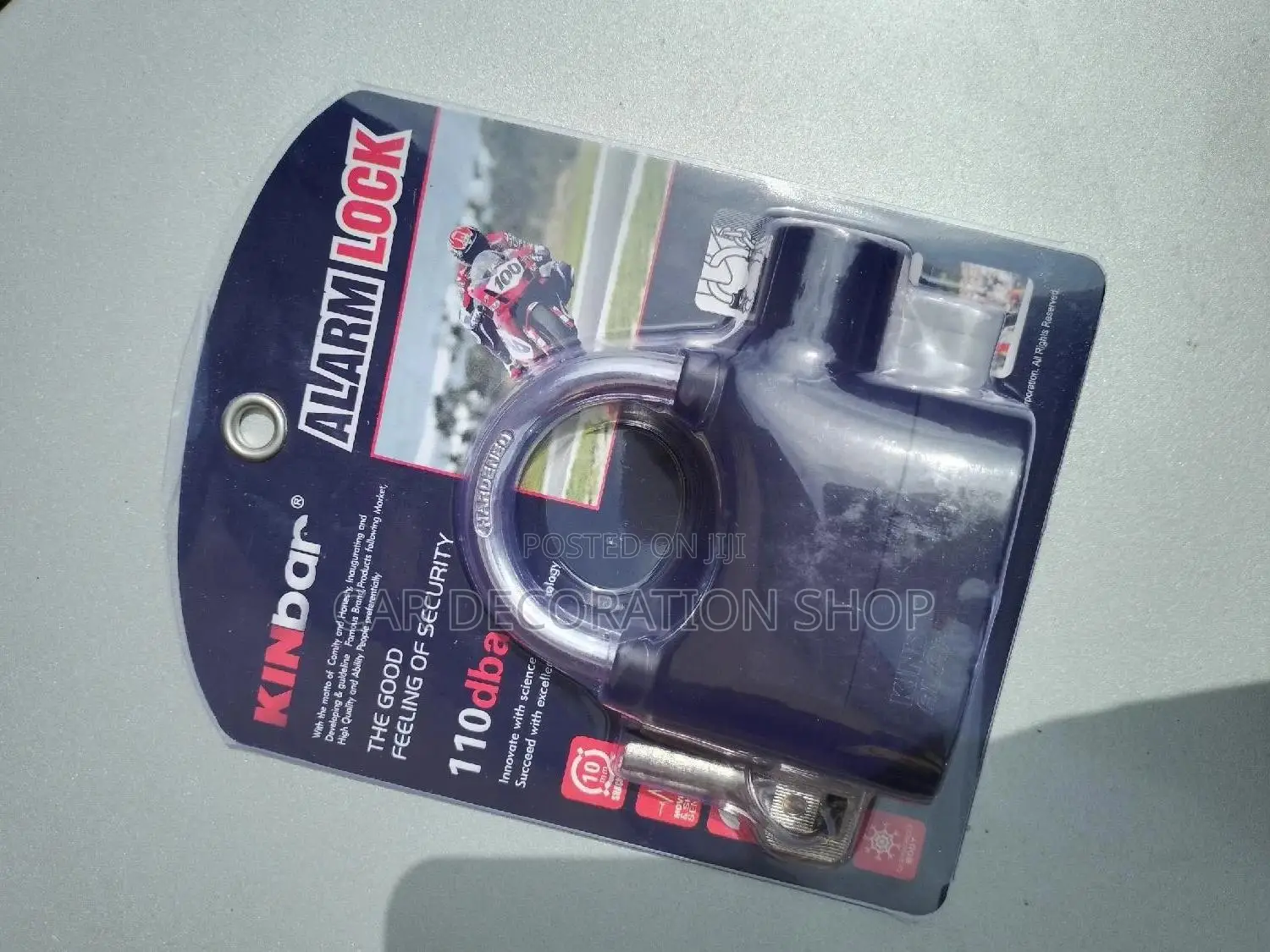High Quality Security Kinbar Padlock With Loud Alarm